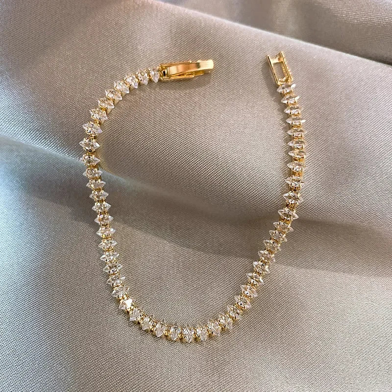 Crystal Chain Bracelets