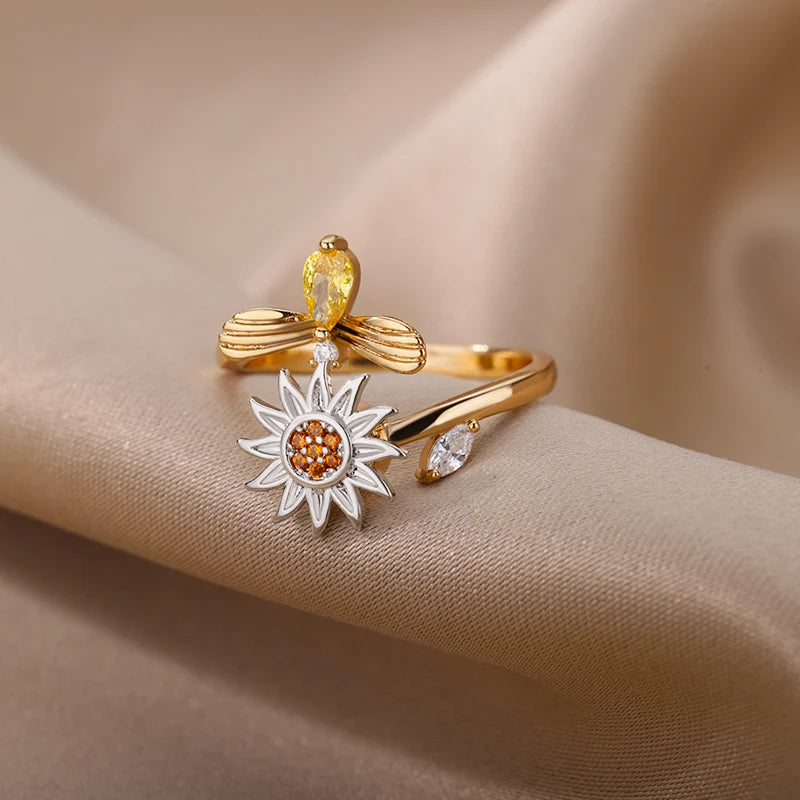 Sunflower Ring