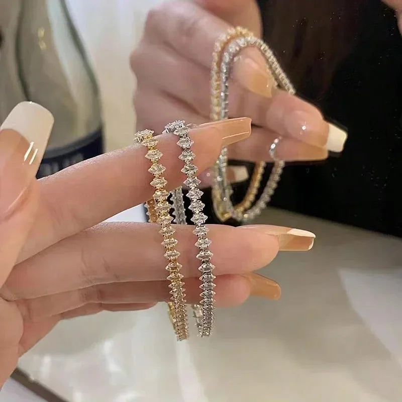 Crystal Chain Bracelets