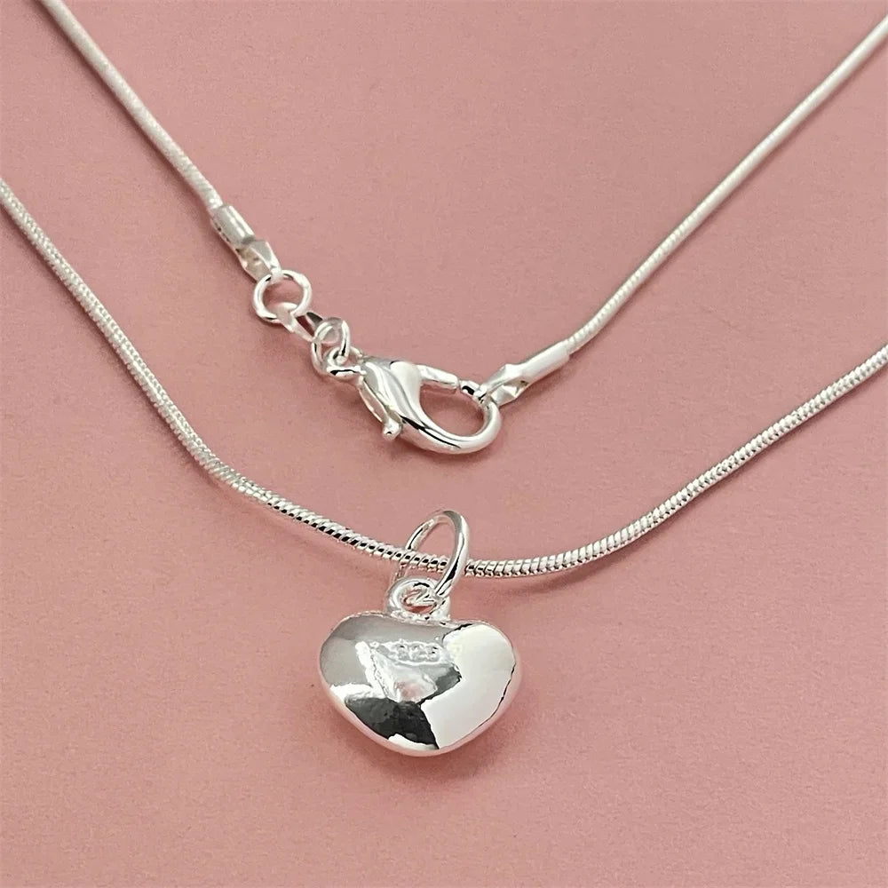 Silver Heart Necklace