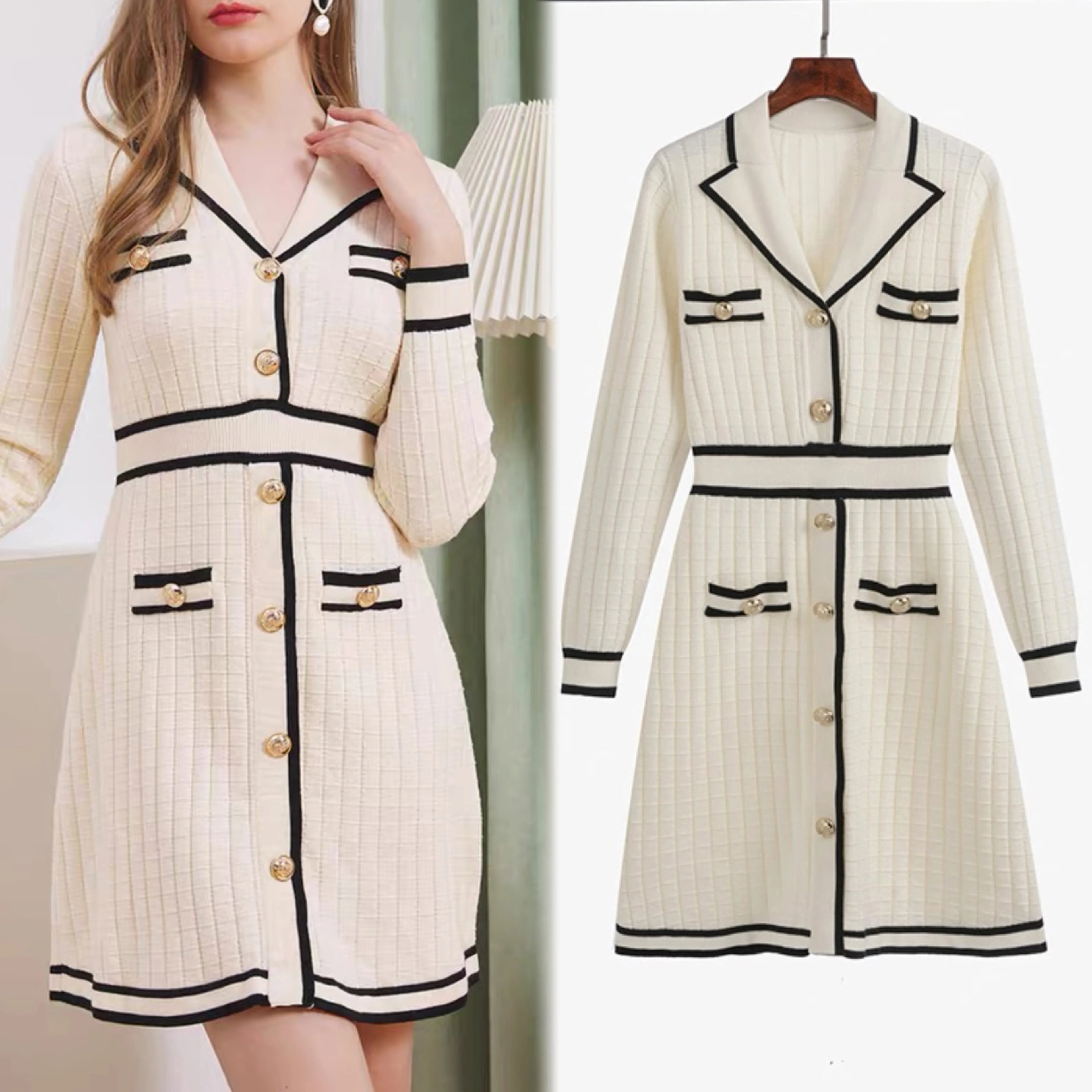 Knitted dress