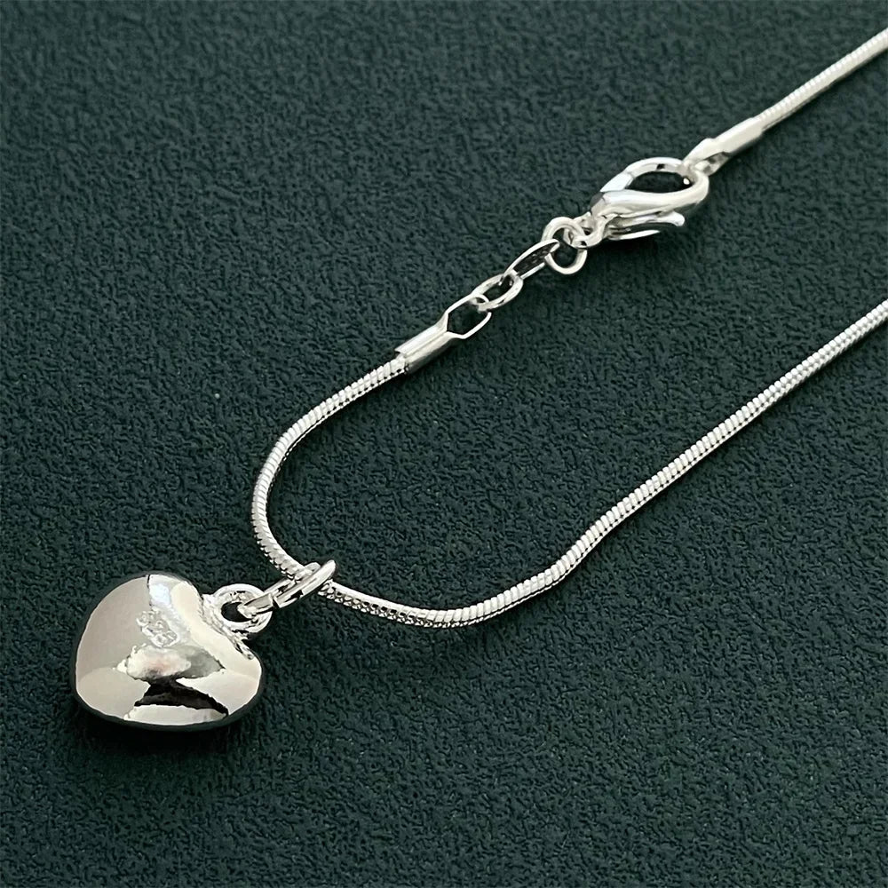 Silver Heart Necklace
